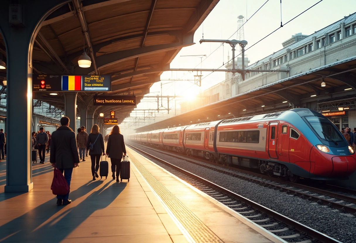 train frontière