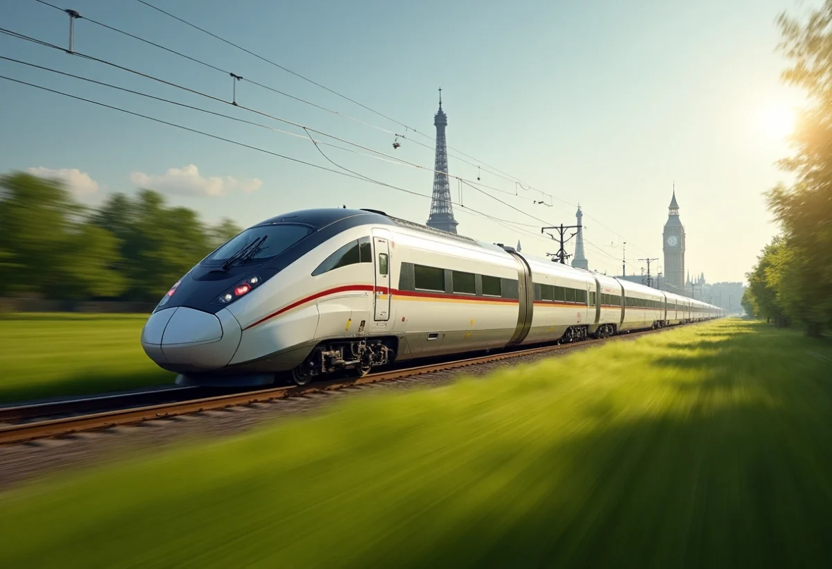 Trois pays traversés par l’Eurostar : France, Royaume-Uni et Belgique