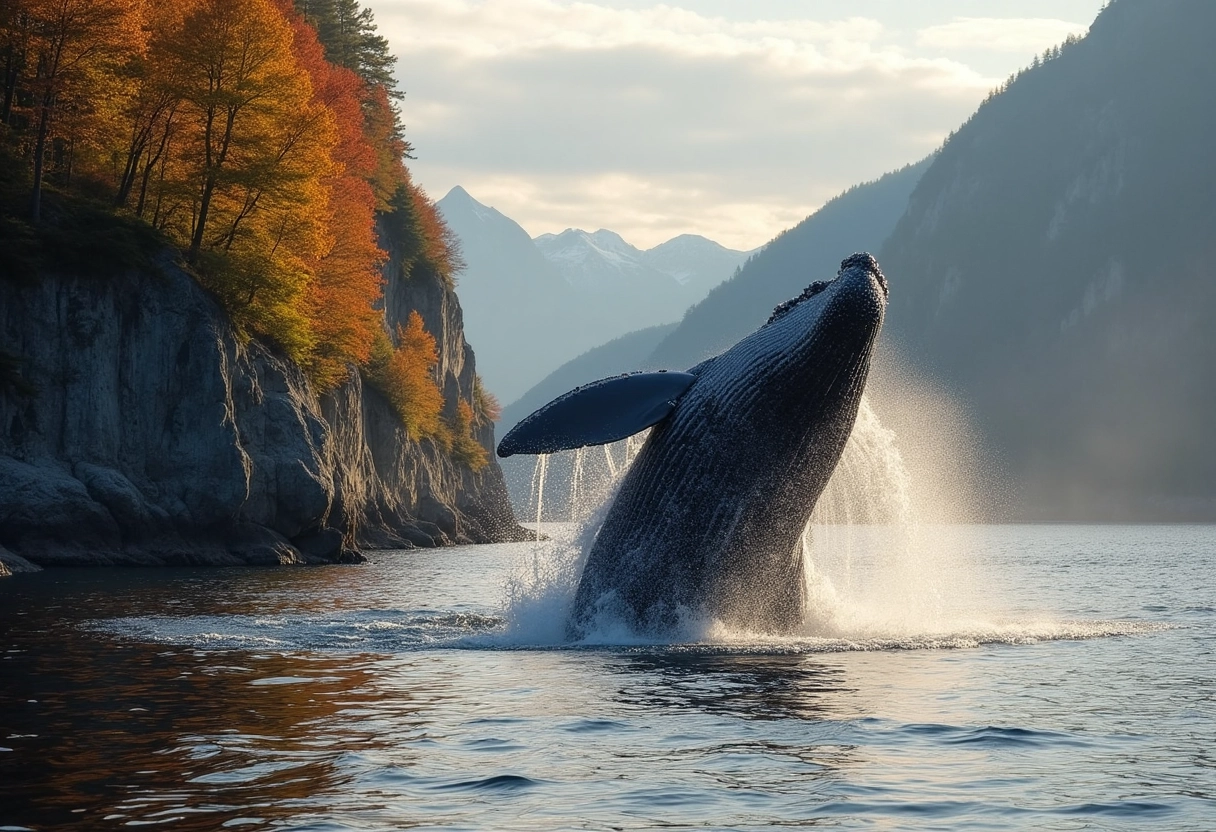 baleines fjords